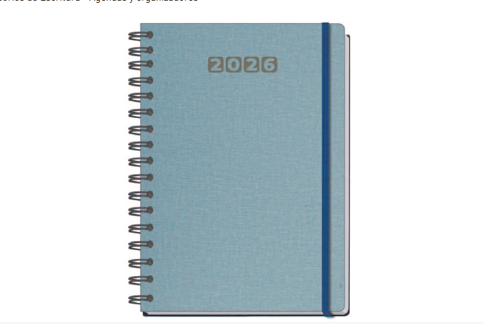Agenda wireo día página 2027 personalizada